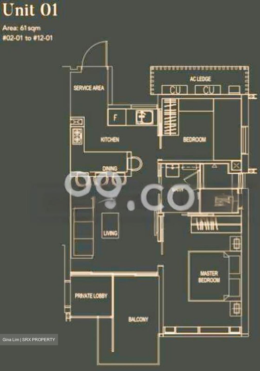 8 Hullet (D9), Apartment #483095041